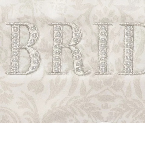 Slip Silk Bride Sleep Mask in Cream - Picture 3 of 7